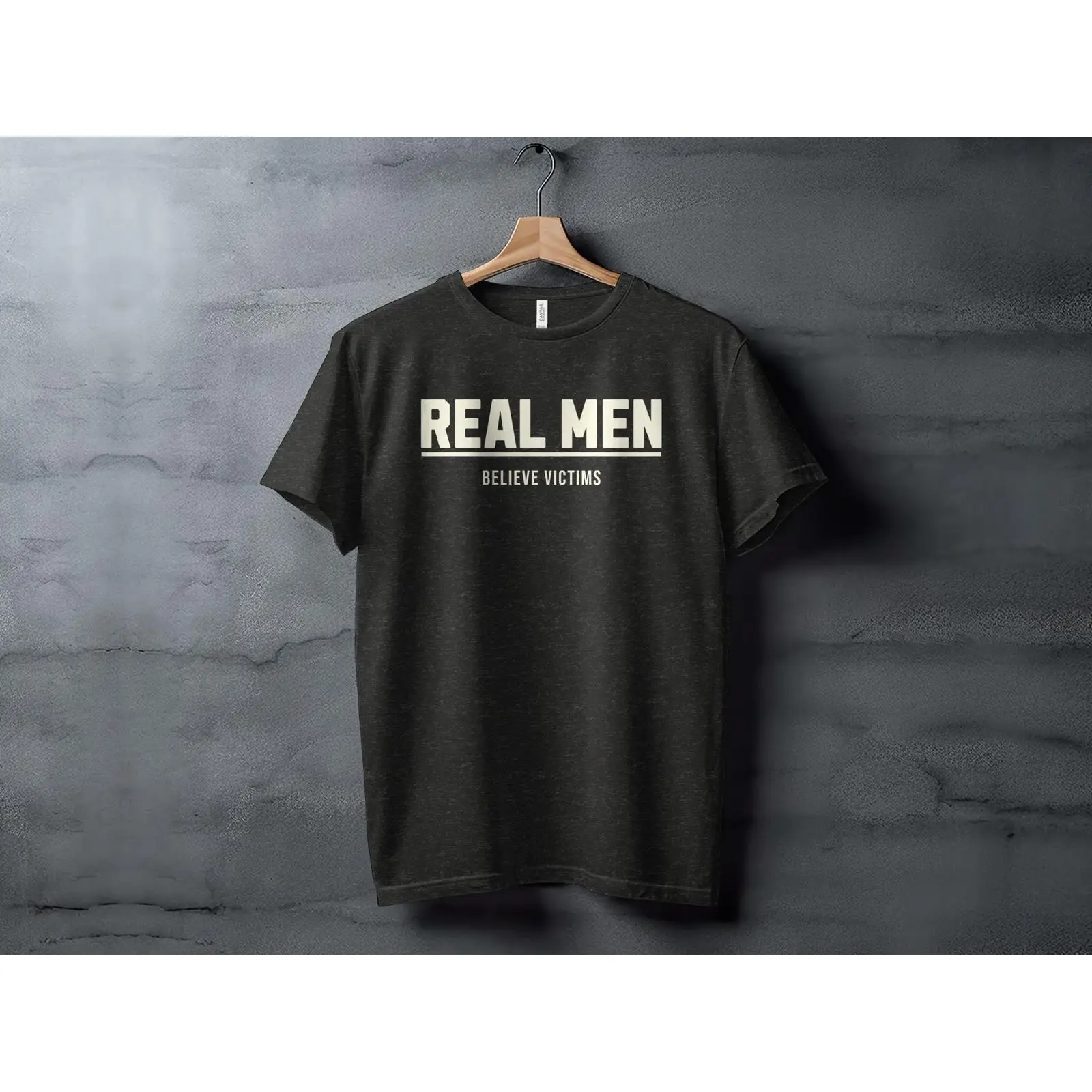 Vintage Fashion Victim - Real Men Believe Victims Ally Women's
