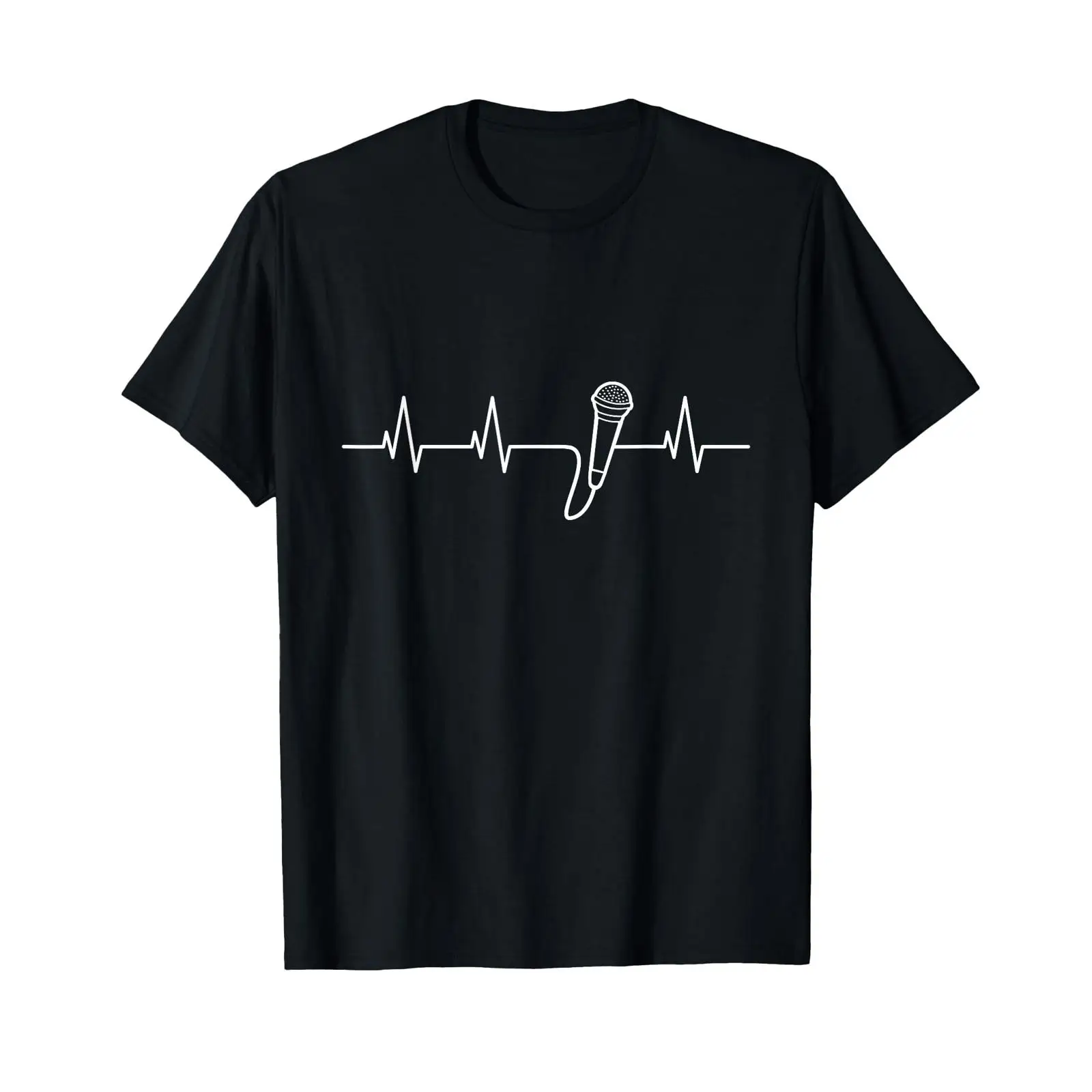 Vintage Fashion Ideas - Microphone Heartbeat Musicians Idea for T
