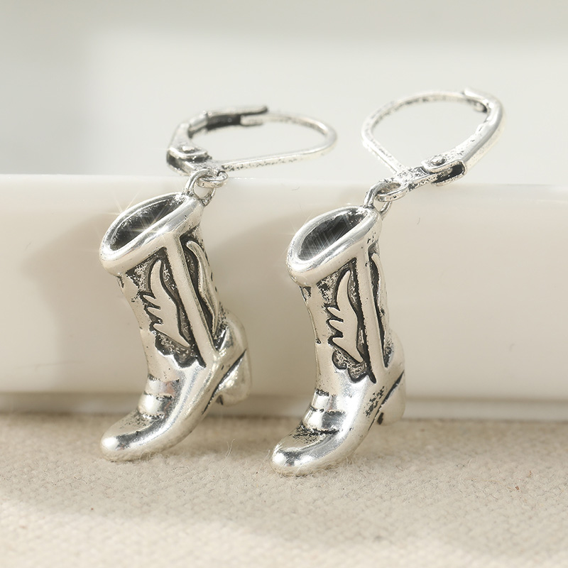 Creative Metal Cowboy Boot Sil - Vintage Fashion Ideas 评论和价格