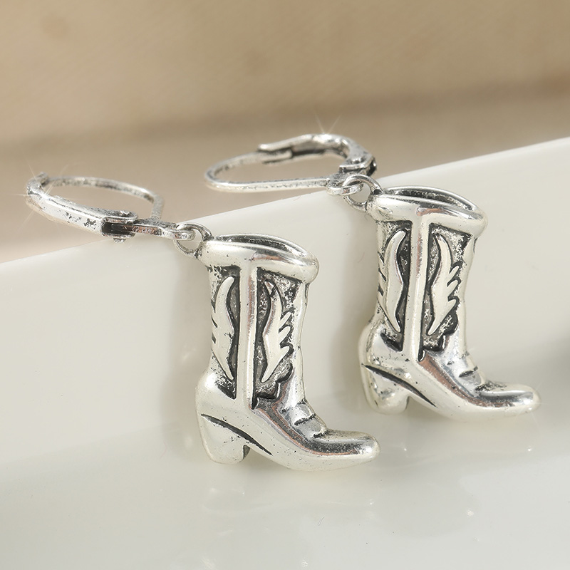 Creative Metal Cowboy Boot Sil - Vintage Fashion Ideas 评论和价格
