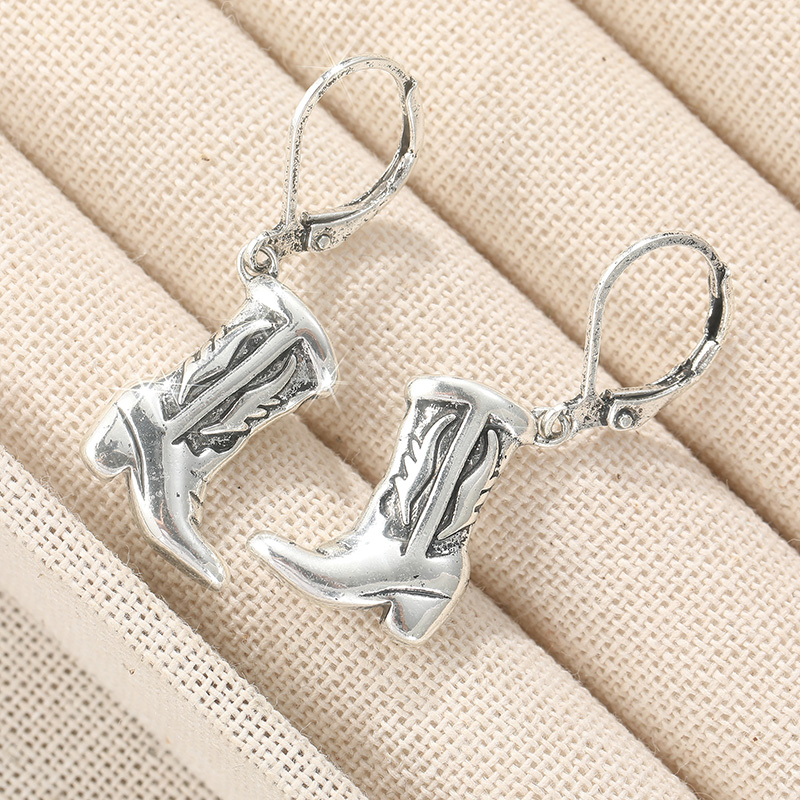 Creative Metal Cowboy Boot Sil - Vintage Fashion Ideas 评论和价格