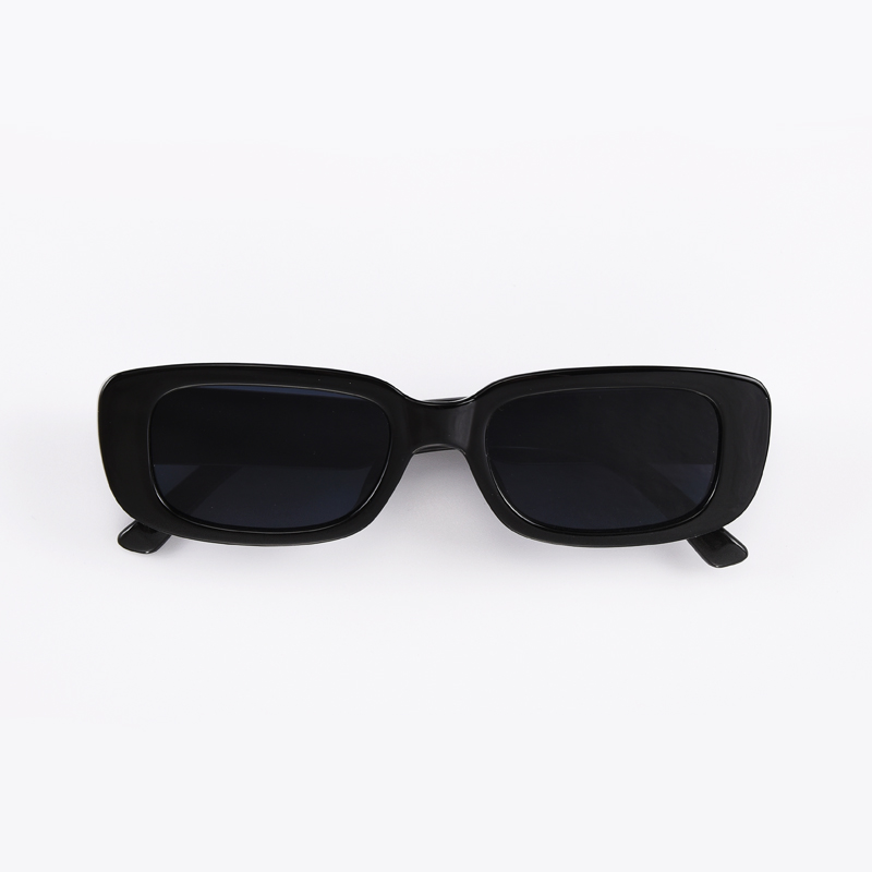 1/4pcs New Small Square Sungla - Vintage Fashion Glasses 评论和价格