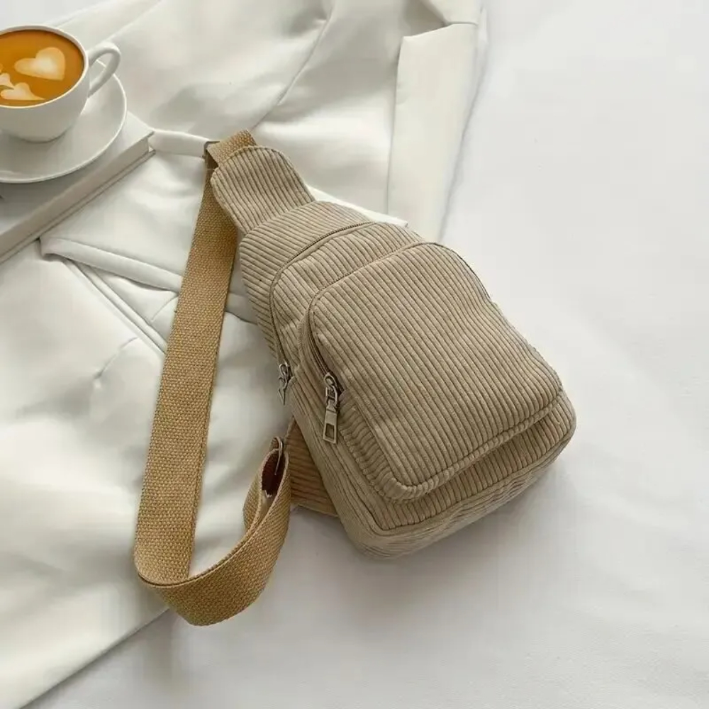 Vintage Corduroy Crossbody Bag - Vintage Fashion Boutique 评论和价格