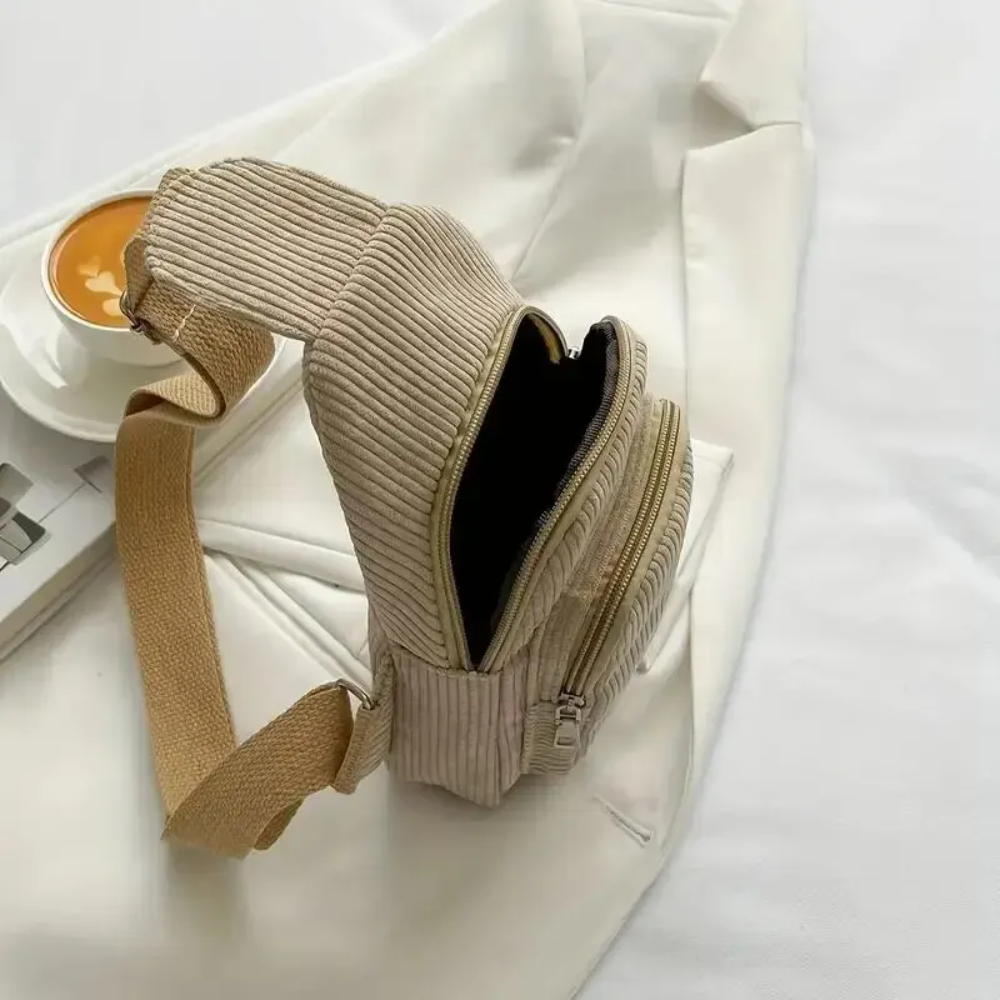 Vintage Corduroy Crossbody Bag - Vintage Fashion Boutique 评论和价格