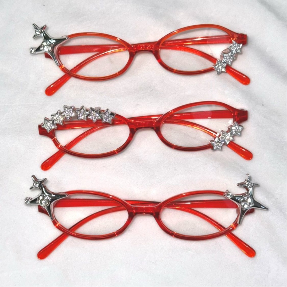 Y2K Star Rhinestone Cat Eye De - Vintage Fashion Glasses 评论和价格