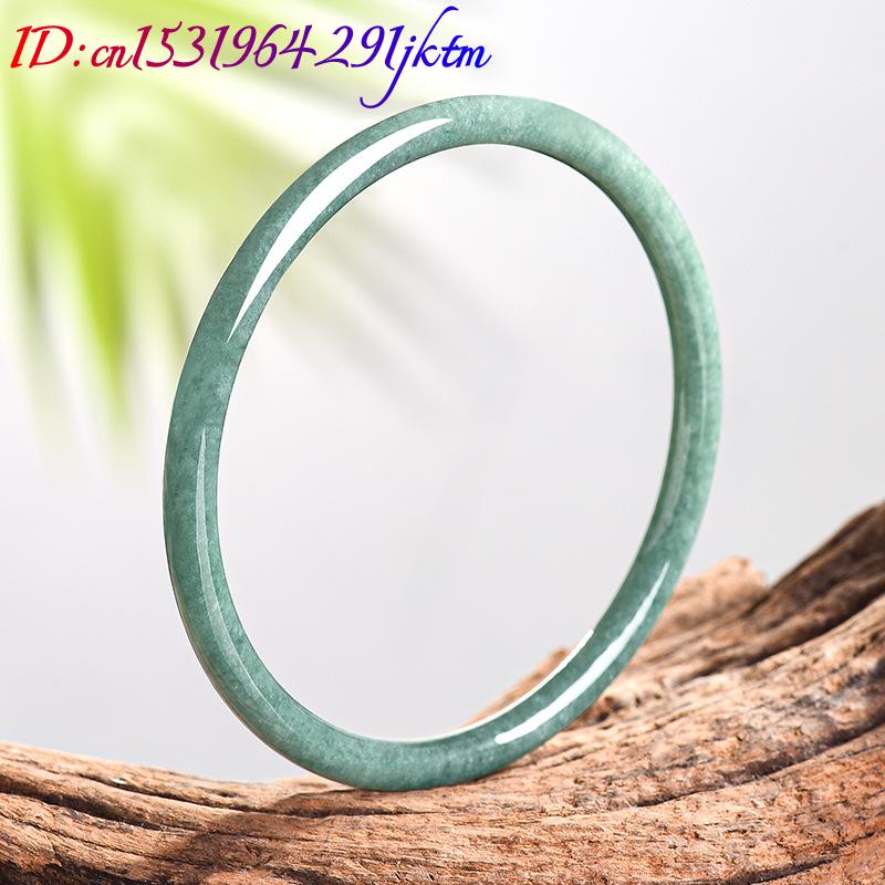 Natural Burmese Jadeite Bracel - Vintage Fashion Design 评论和价格