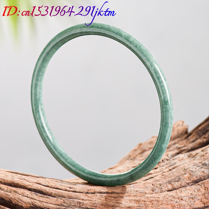 Natural Burmese Jadeite Bracel - Vintage Fashion Design 评论和价格