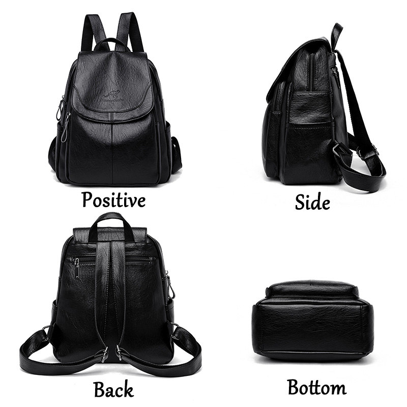 Vintage Soft Leather Backpack  - Vintage Fashion Boutique 评论和价格