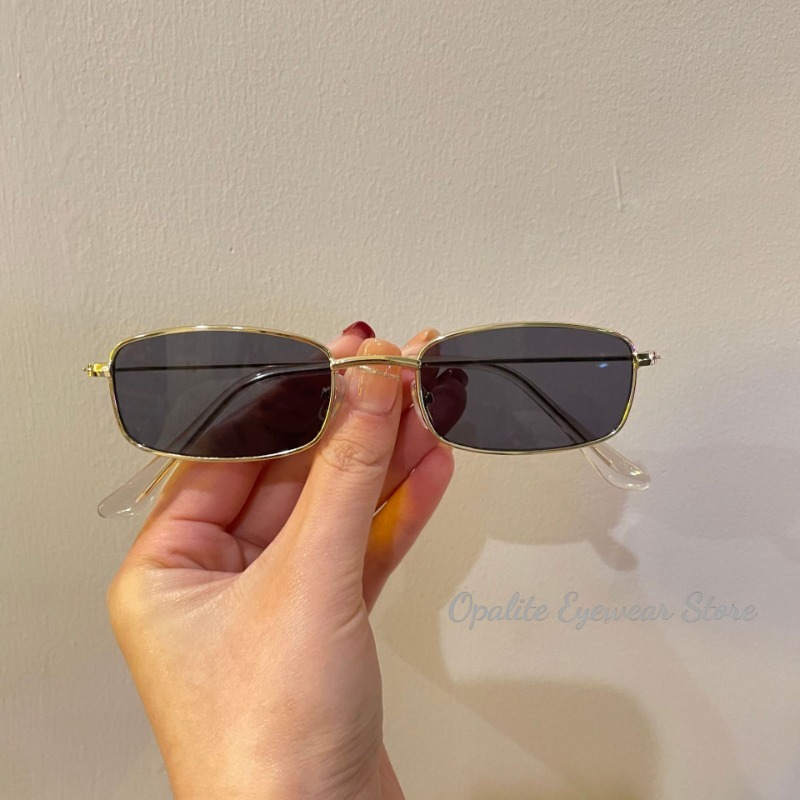 Fashion Retro Metal Frame Colo - Vintage Fashion Glasses 评论和价格