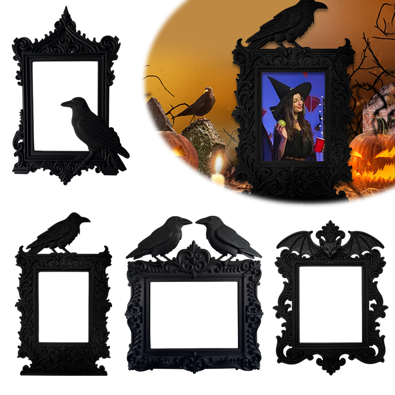 Decorations HaLLoween Crow Bat - Vintage Fashion Photos 评论和价格
