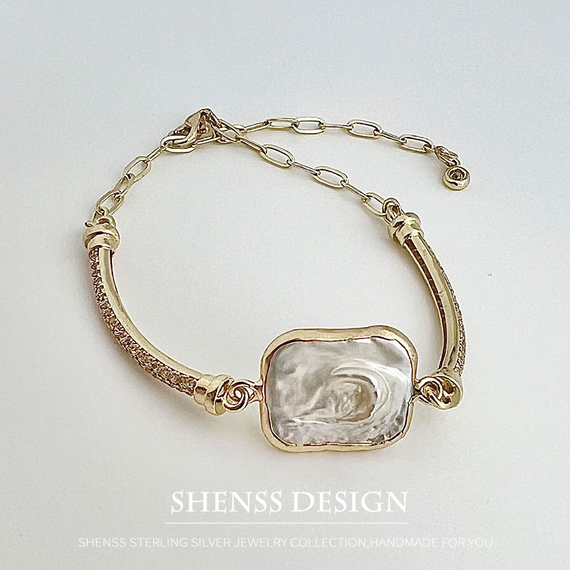 Imitation pearl bracelet coppe - Vintage Fashion Photos 评论和价格