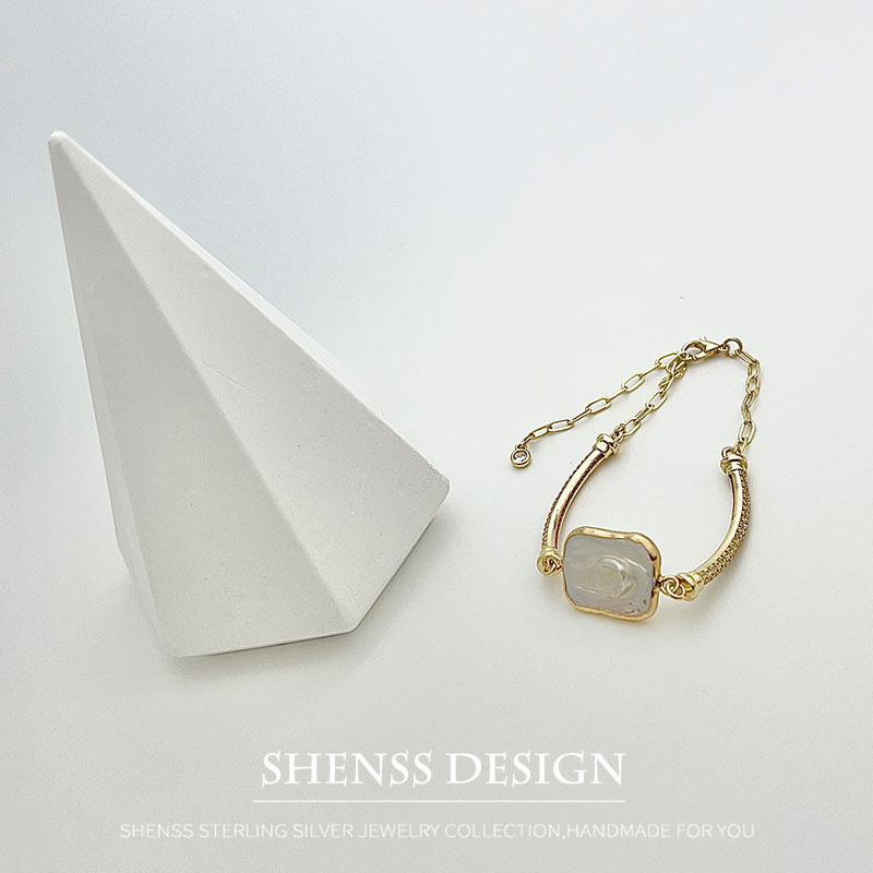 Imitation pearl bracelet coppe - Vintage Fashion Photos 评论和价格