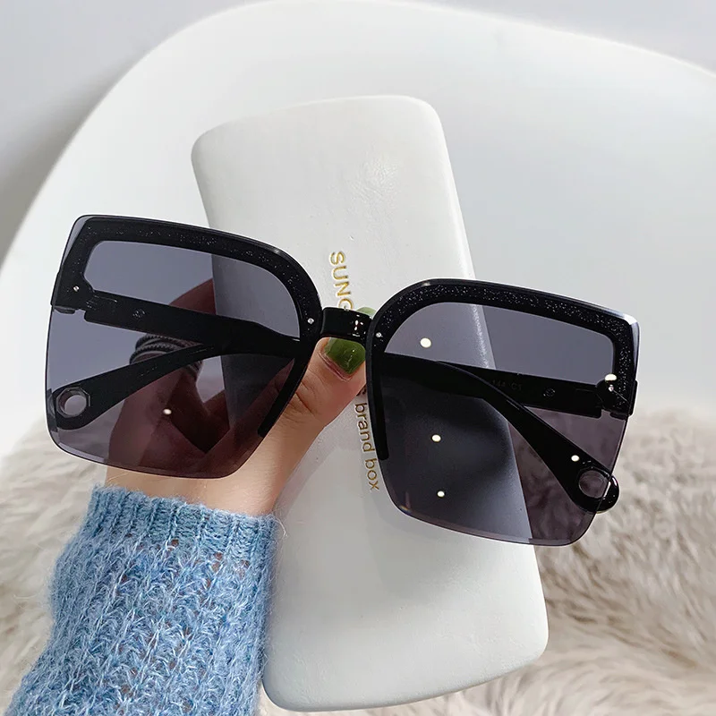 Oversized Sunglasses Man Woman - Vintage Fashion Glasses 评论和价格