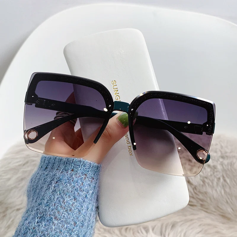 Oversized Sunglasses Man Woman - Vintage Fashion Glasses 评论和价格