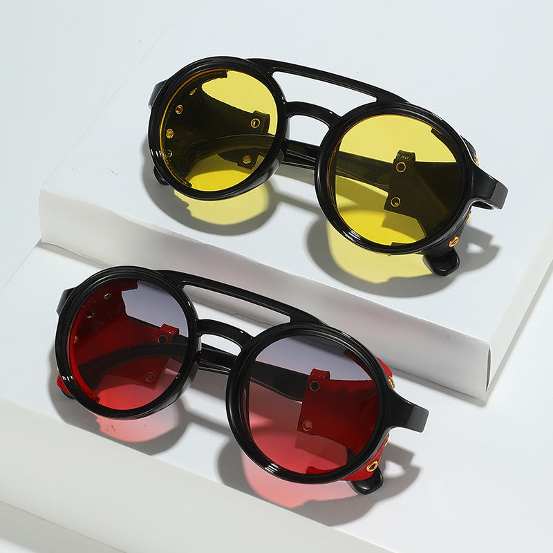 Retro Anti-UV Sunglasses Men W - Vintage Fashion Glasses 评论和价格