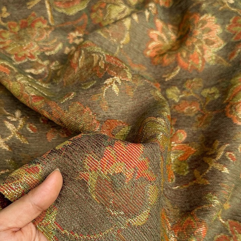 Vintage Brocade Bright Thread  - Vintage Fashion Boutique 评论和价格