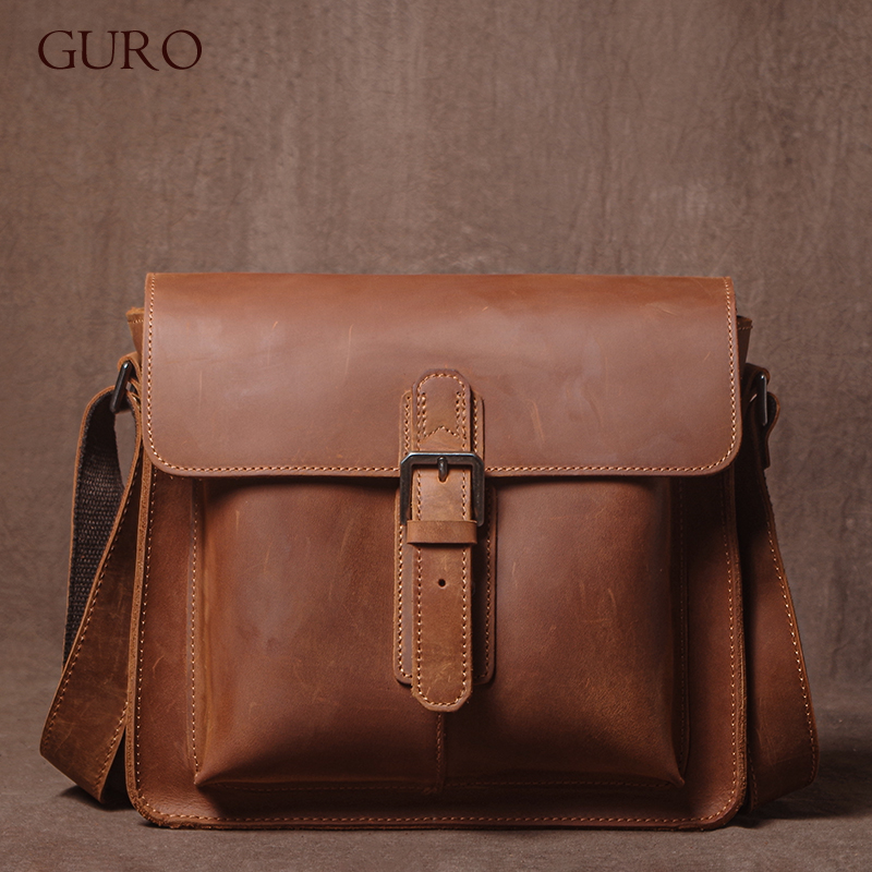 GURO Luxury Brand Genuine Leat - Vintage Fashion Boutique 评论和价格