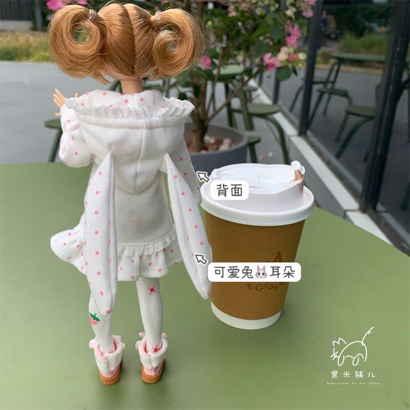 1/6 BJD Doll Clothes Rabbit Po - Vintage Fashion Tv 评论和价格