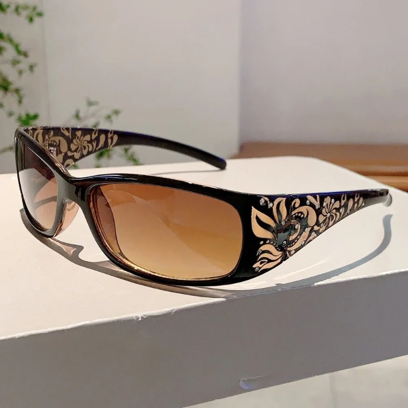 Fashion Women's Rhinestones Su - Vintage Fashion Glasses 评论和价格