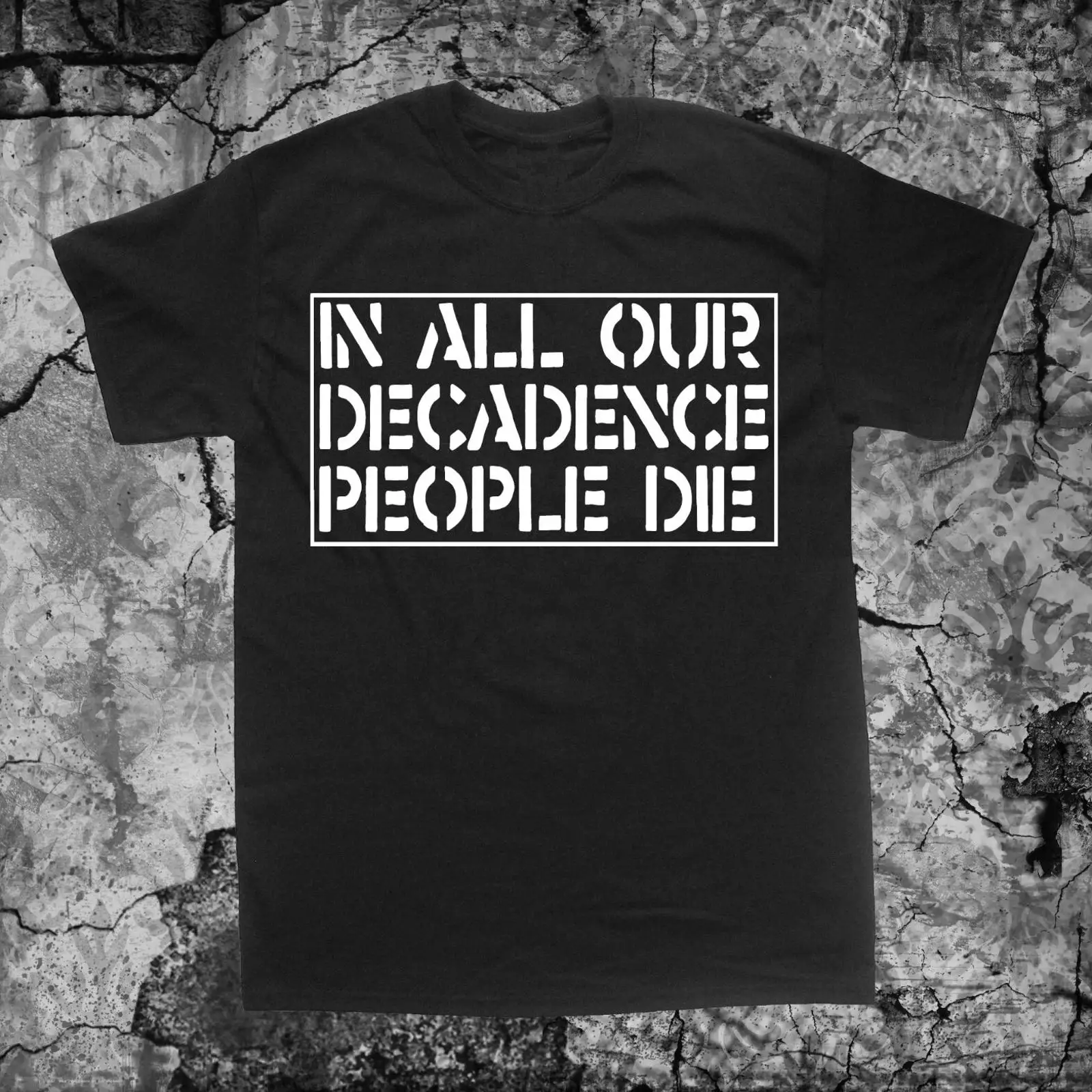Crass Decadence T Shirt Discha - Vintage Fashion Victim 评论和价格