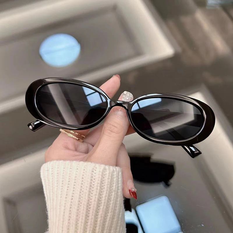 New Oval Vintage Sunglasses Wo - Vintage Fashion Glasses 评论和价格