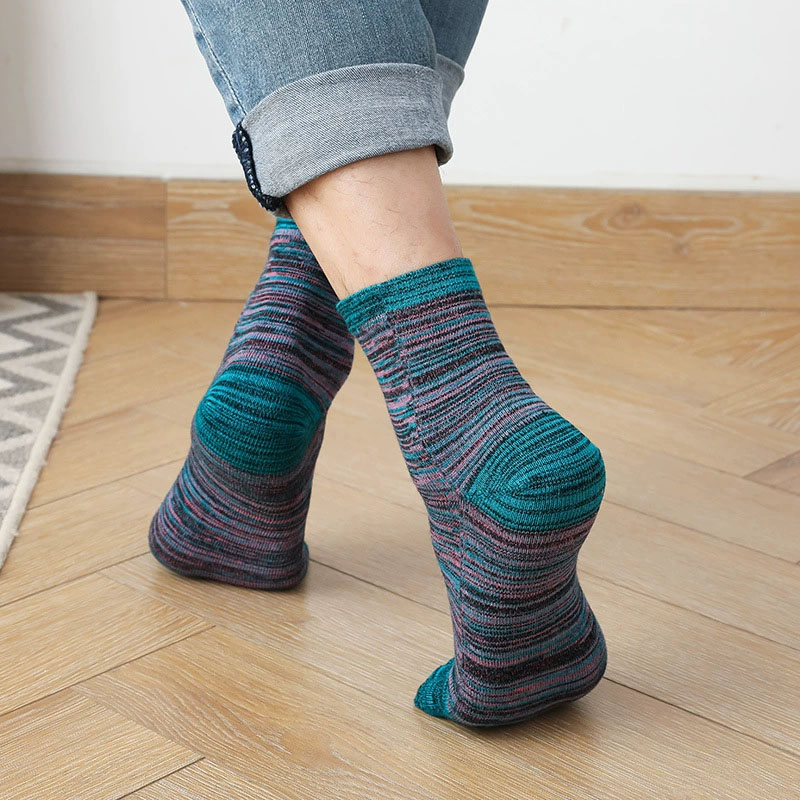 1/5 Pairs Man Colorful Toe Hap - Vintage Fashion Enthusiasts 评论和价格