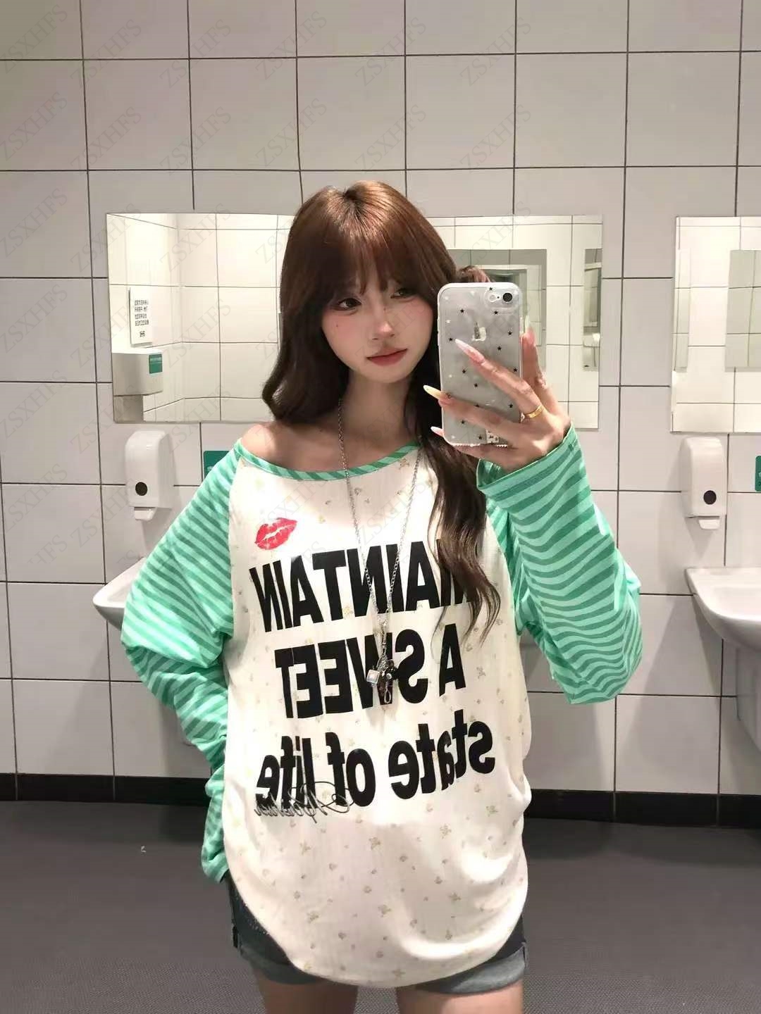 Pullovers Harajuku T Shirt Vin - Vintage Fashion Korea 评论和价格