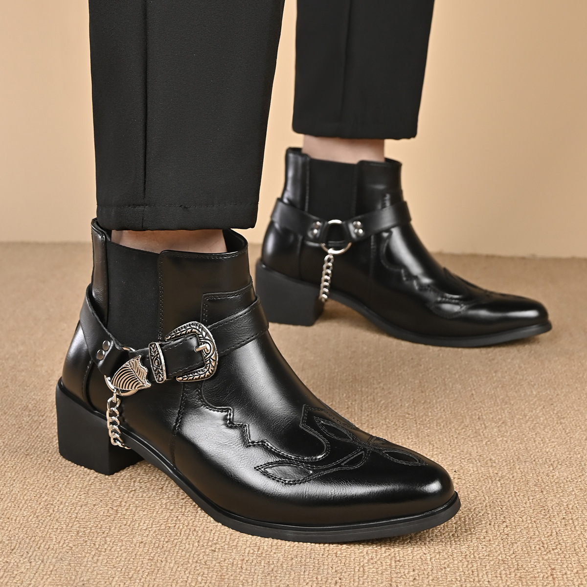 Fashion 2026 Men's Vintage Cow - Vintage Fashion Enthusiasts 评论和价格