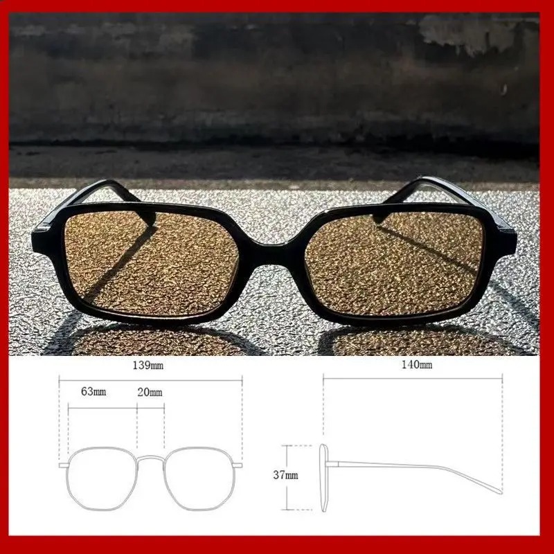 New Sexy Small Rectangle Sungl - Vintage Fashion Glasses 评论和价格