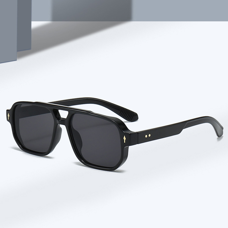 Vintage Double Bridges Men Squ - Vintage Fashion Enthusiasts 评论和价格