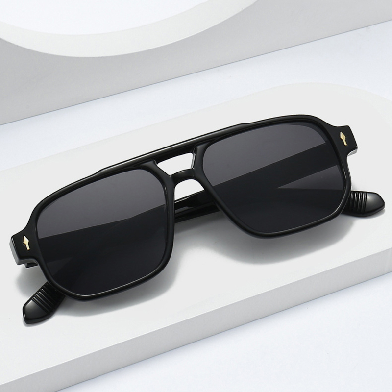 Vintage Double Bridges Men Squ - Vintage Fashion Enthusiasts 评论和价格